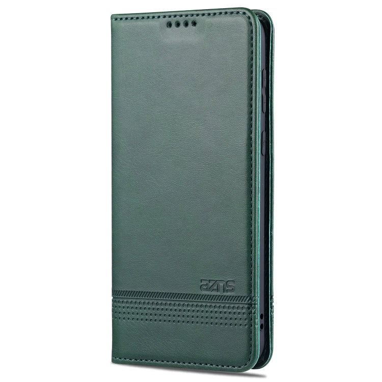 For Huawei P50 AZNS Magnetic Calf Texture Horizontal Flip Leather Case with Card Slots & Holder & Wallet