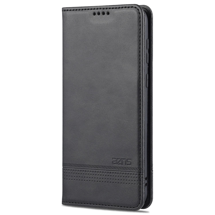 For Huawei P50 AZNS Magnetic Calf Texture Horizontal Flip Leather Case with Card Slots & Holder & Wallet