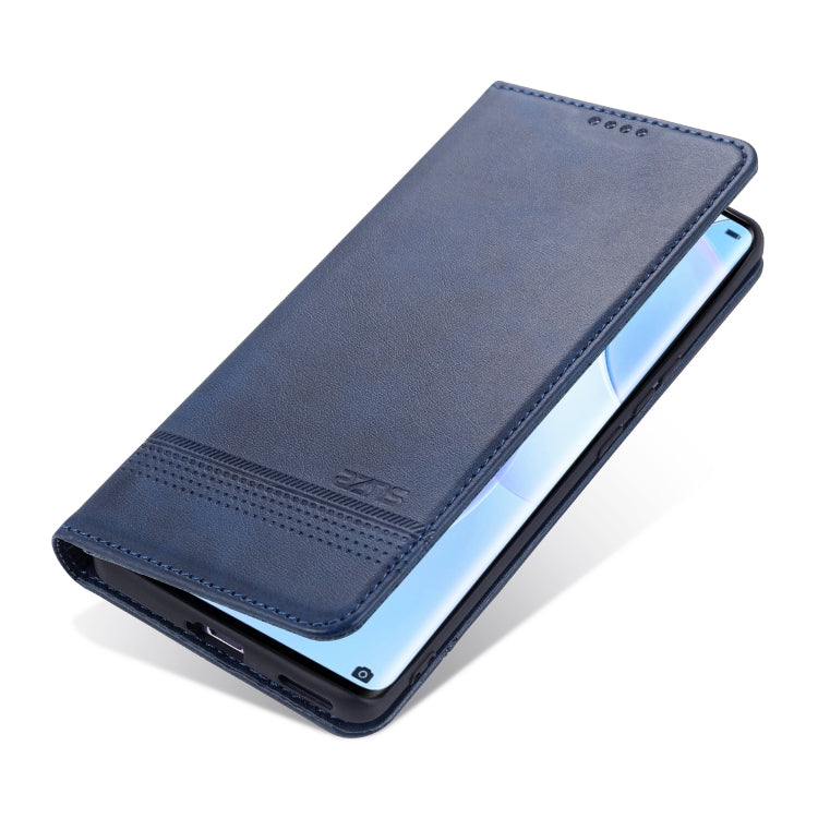 For Honor 50 Pro AZNS Magnetic Calf Texture Horizontal Flip Leather Case with Card Slots & Holder & Wallet