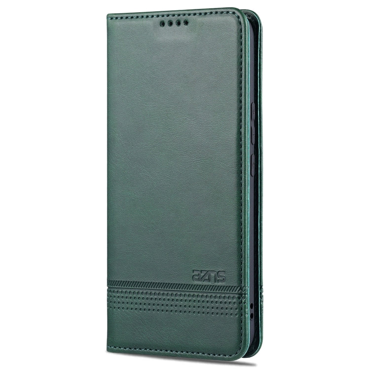 For Honor 50 Pro AZNS Magnetic Calf Texture Horizontal Flip Leather Case with Card Slots & Holder & Wallet