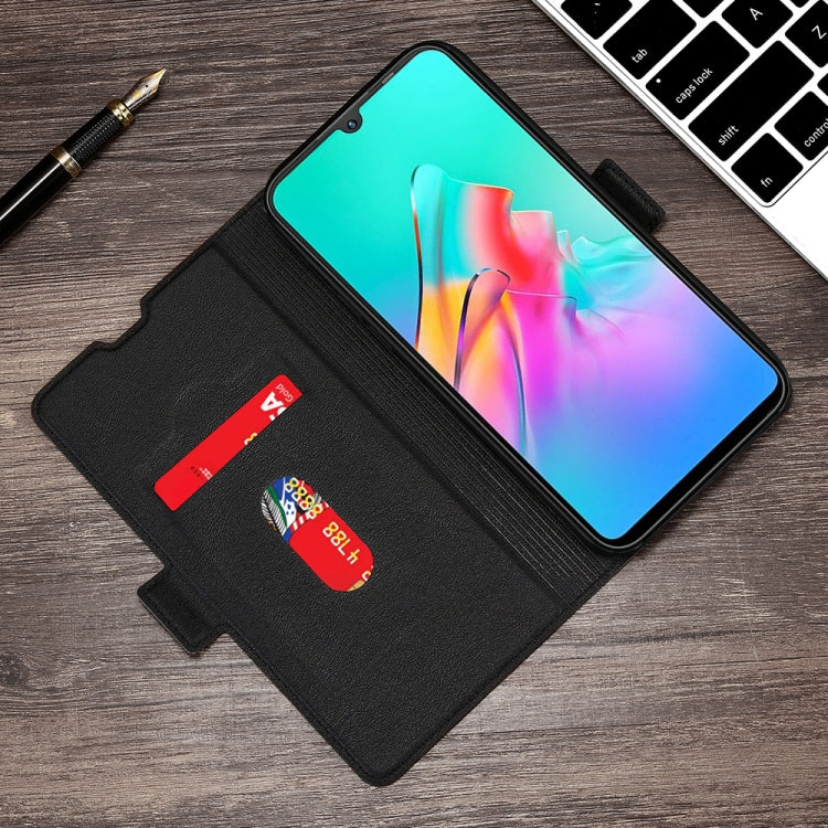 For Infinix Smart HD 2021 X612 Ultra-thin Voltage Side Buckle PU + TPU Horizontal Flip Leather Case with Holder & Card Slot