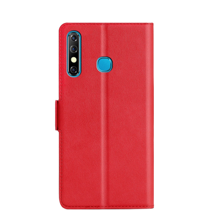 For Infinix Hot 8 / Hot 8 Lite X650 X650B / Tecon Camon 12 CC7 Sp Ultra-thin Voltage Side Buckle PU + TPU Horizontal Flip Leather Case with Holder & Card Slot