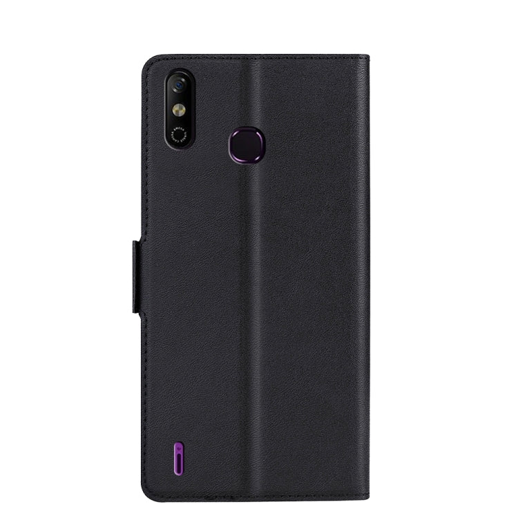 For Infinix Smart 4 X653 Ultra-thin Voltage Side Buckle PU + TPU Horizontal Flip Leather Case with Holder & Card Slot