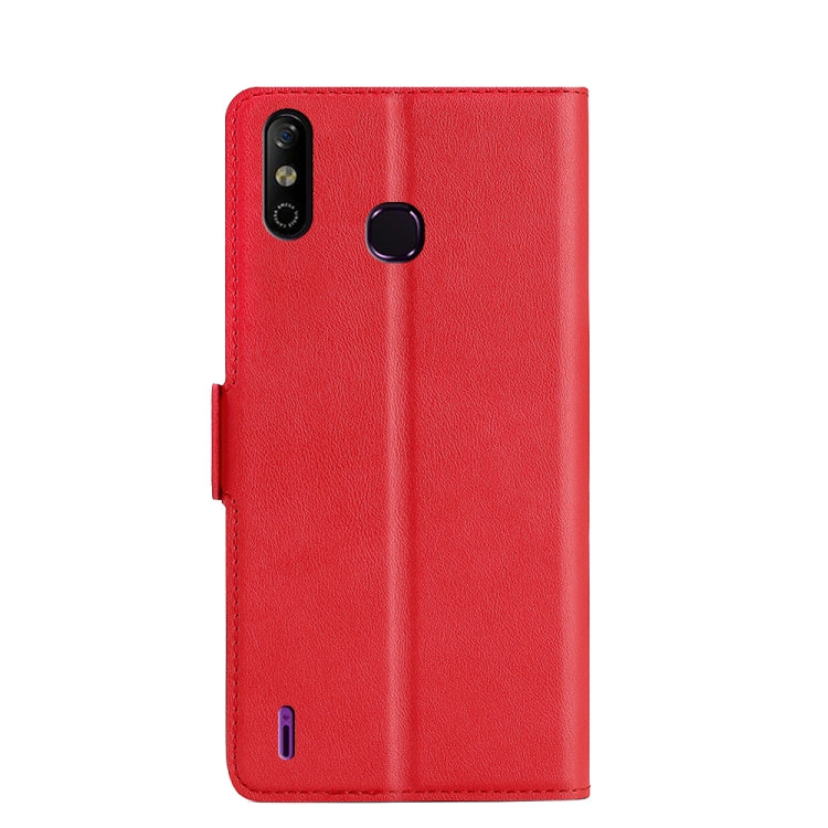 For Infinix Smart 4 X653 Ultra-thin Voltage Side Buckle PU + TPU Horizontal Flip Leather Case with Holder & Card Slot
