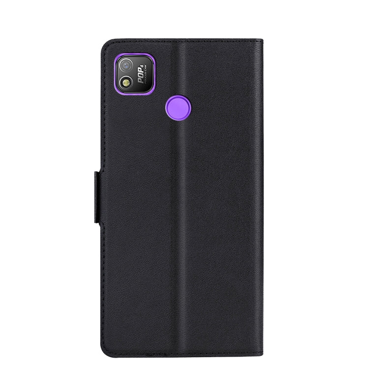 For Infinix Tecno Pop 4 Ultra-thin Voltage Side Buckle PU + TPU Horizontal Flip Leather Case with Holder & Card Slot