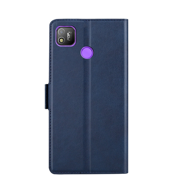 For Infinix Tecno Pop 4 Ultra-thin Voltage Side Buckle PU + TPU Horizontal Flip Leather Case with Holder & Card Slot