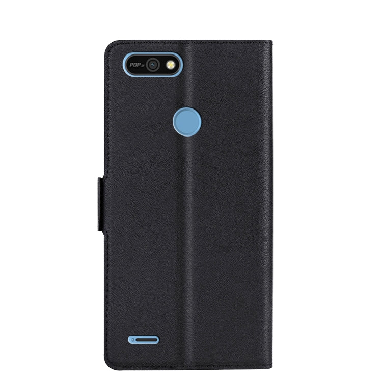 For Infinix Tecno Pop 2 / Pop 2 F / Pop 2 Pro / Pop 2 Power / Itel P13 B1F Ultra-thin Voltage Side Buckle PU + TPU Horizontal Flip Leather Case with Holder & Card Slot