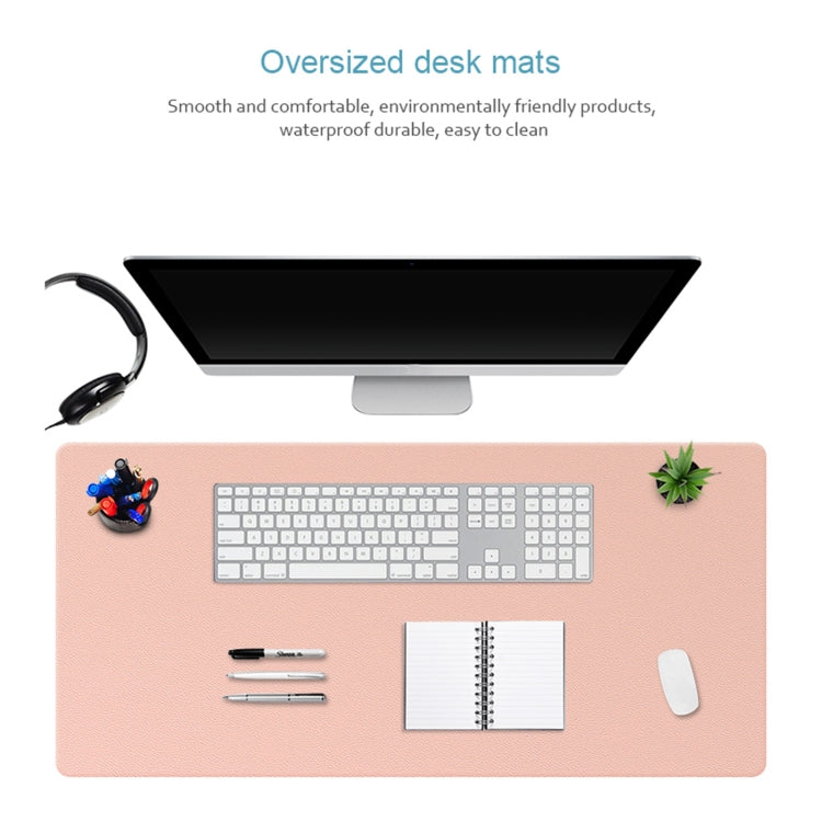 ZD02 Double-sided PU Mouse Pad Table Mat, Size: 100 x 44cm