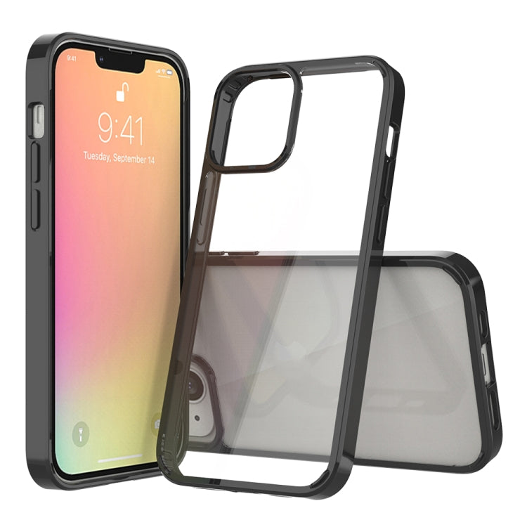 For iPhone 13 Shockproof Scratchproof TPU + Acrylic Protective Case