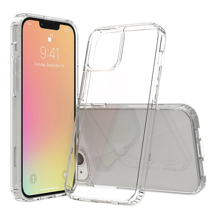 For iPhone 13 Shockproof Scratchproof TPU + Acrylic Protective Case