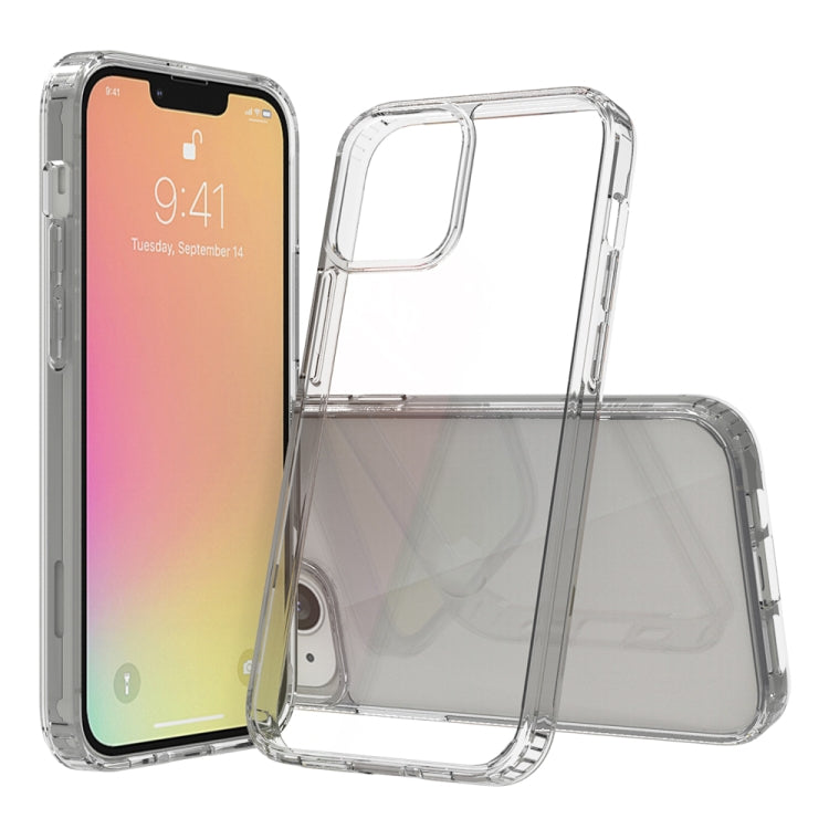For iPhone 13 Shockproof Scratchproof TPU + Acrylic Protective Case