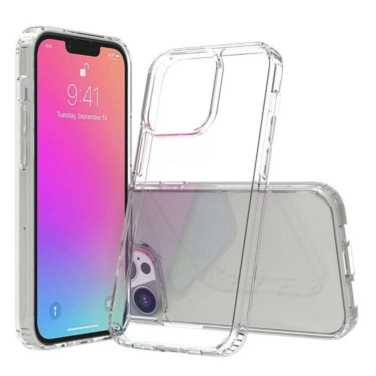 For iPhone 13 Pro Shockproof Scratchproof TPU + Acrylic Protective Case