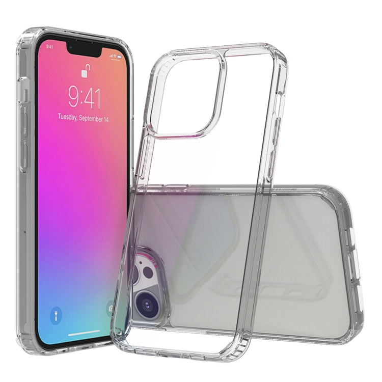 For iPhone 13 Pro Shockproof Scratchproof TPU + Acrylic Protective Case
