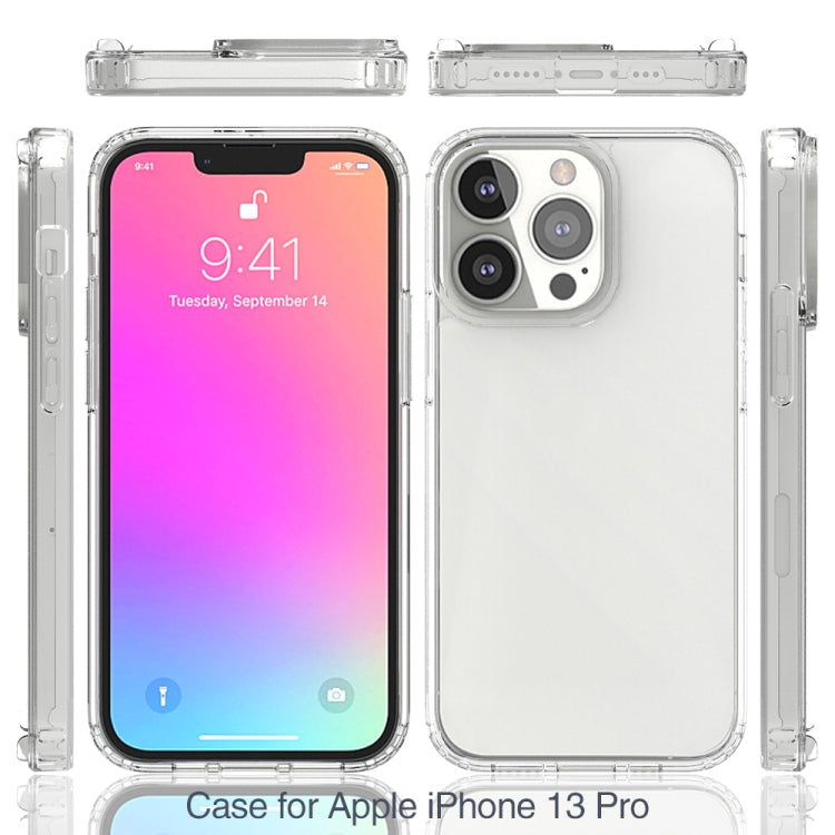 For iPhone 13 Pro Shockproof Scratchproof TPU + Acrylic Protective Case