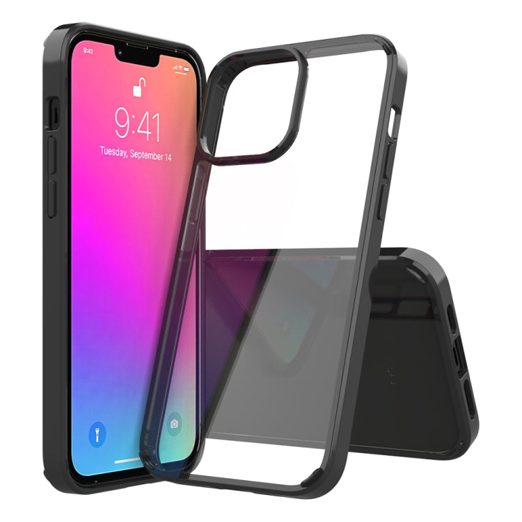 For iPhone 13 Pro Max Shockproof Scratchproof TPU + Acrylic Protective Case