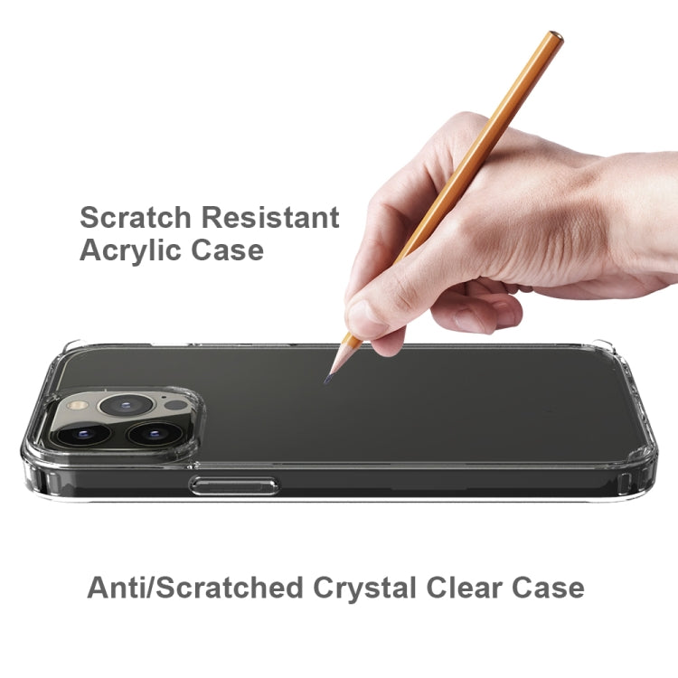 For iPhone 13 Pro Max Shockproof Scratchproof TPU + Acrylic Protective Case