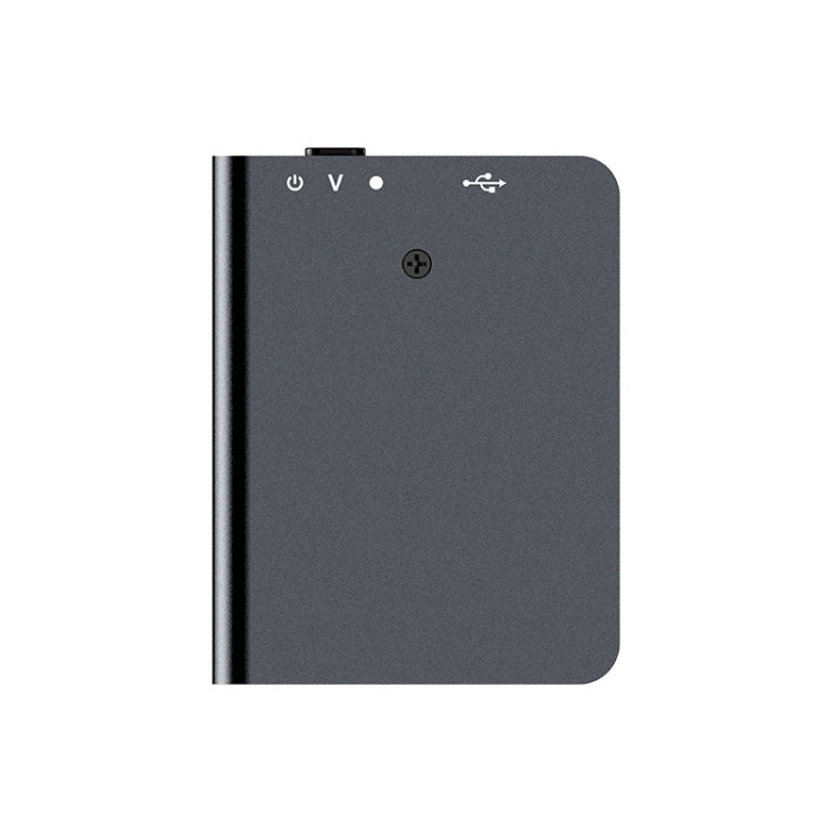 Q61 Ultra-thin HD Noise Reduction Recording Pen Voice Recorder, Capacity:8GB(Black)