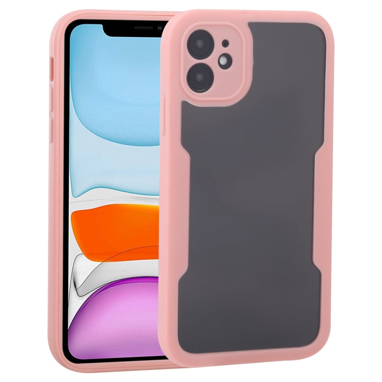For iPhone 11 Acrylic + TPU 360 Degrees Full Coverage Shockproof Protective Case