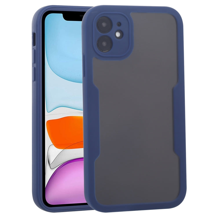 For iPhone 11 Acrylic + TPU 360 Degrees Full Coverage Shockproof Protective Case