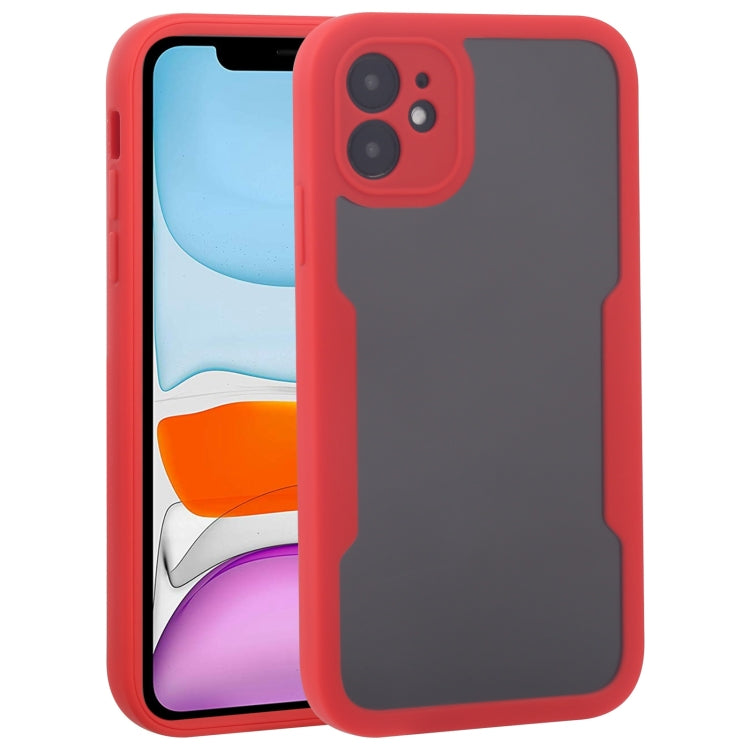For iPhone 11 Acrylic + TPU 360 Degrees Full Coverage Shockproof Protective Case