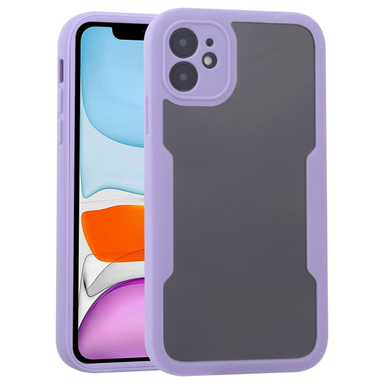 For iPhone 11 Acrylic + TPU 360 Degrees Full Coverage Shockproof Protective Case