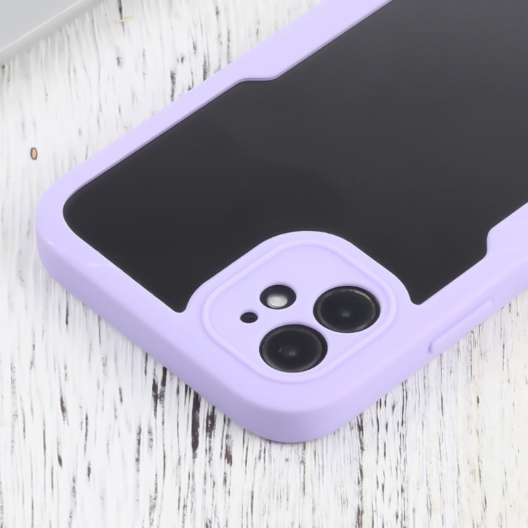 For iPhone 11 Acrylic + TPU 360 Degrees Full Coverage Shockproof Protective Case