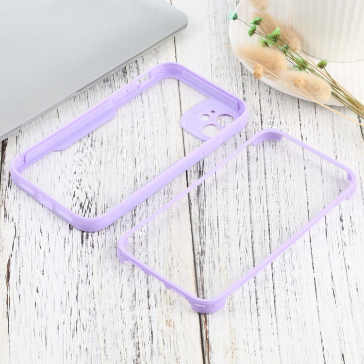 For iPhone 11 Acrylic + TPU 360 Degrees Full Coverage Shockproof Protective Case