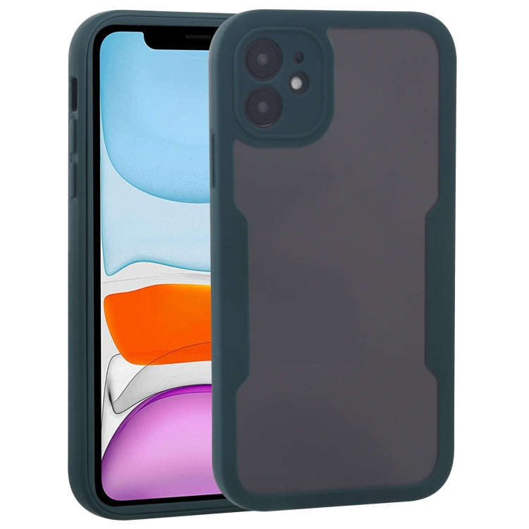 For iPhone 11 Acrylic + TPU 360 Degrees Full Coverage Shockproof Protective Case