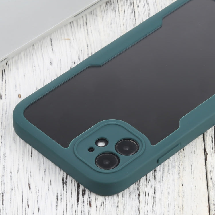 For iPhone 11 Acrylic + TPU 360 Degrees Full Coverage Shockproof Protective Case