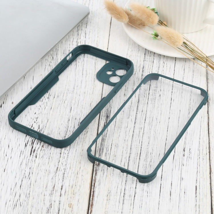 For iPhone 11 Acrylic + TPU 360 Degrees Full Coverage Shockproof Protective Case
