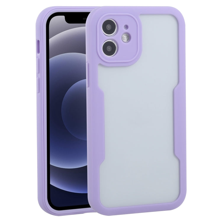 For iPhone 12 mini Acrylic + TPU 360 Degrees Full Coverage Shockproof Protective Case