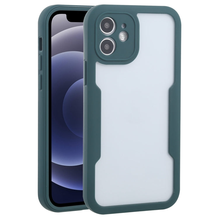 For iPhone 12 mini Acrylic + TPU 360 Degrees Full Coverage Shockproof Protective Case