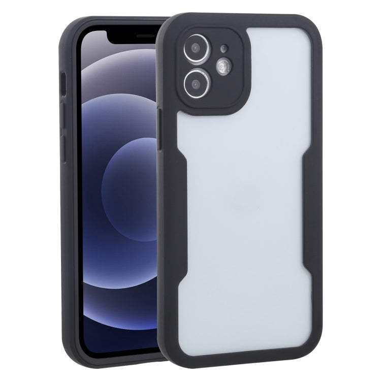 For iPhone 12 mini Acrylic + TPU 360 Degrees Full Coverage Shockproof Protective Case