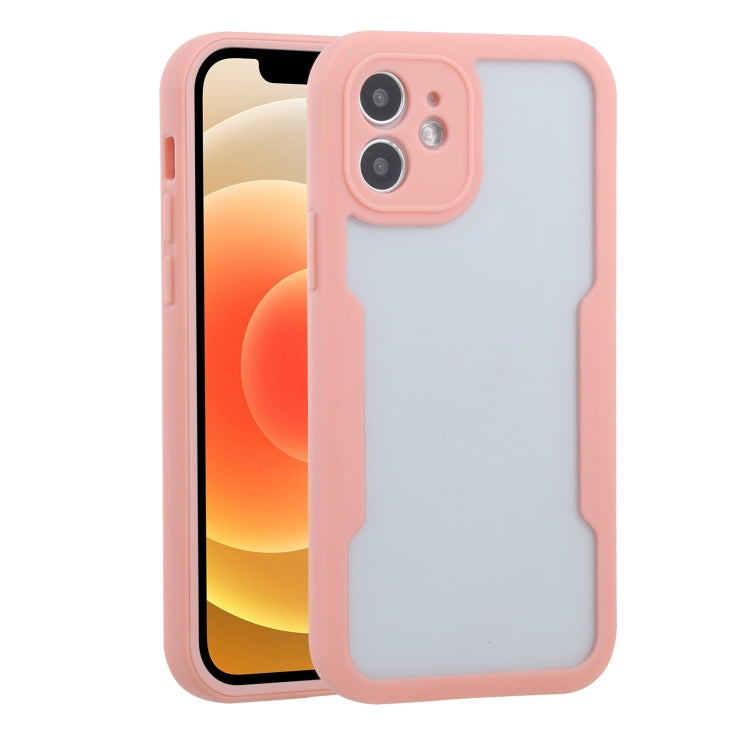 For iPhone 12 Acrylic + TPU 360 Degrees Full Coverage Shockproof Protective Case