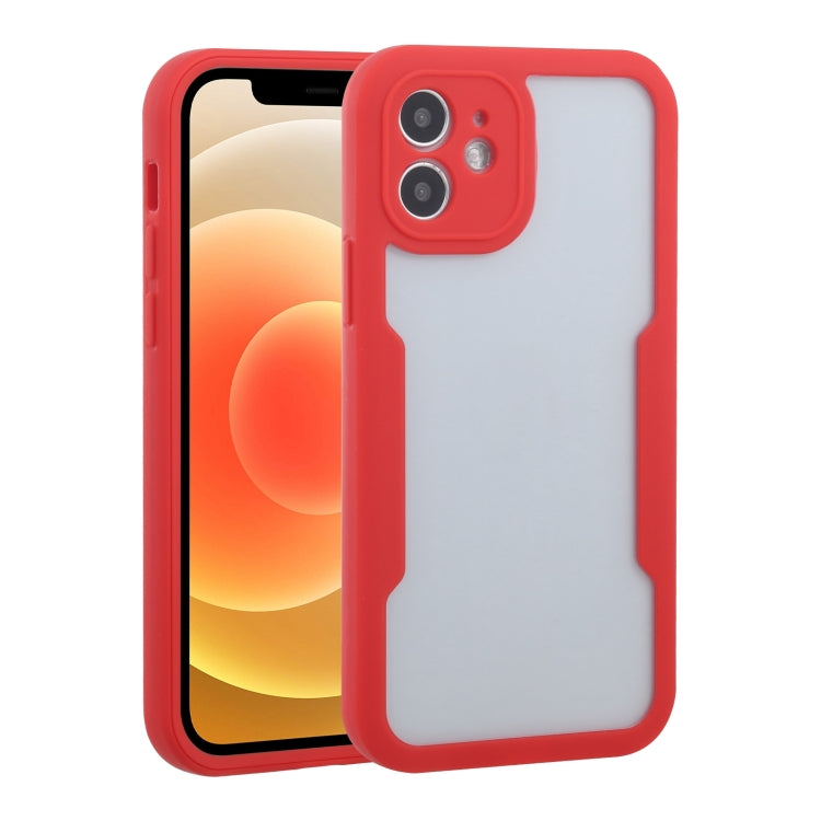 For iPhone 12 Acrylic + TPU 360 Degrees Full Coverage Shockproof Protective Case