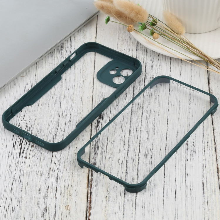 For iPhone 12 Acrylic + TPU 360 Degrees Full Coverage Shockproof Protective Case