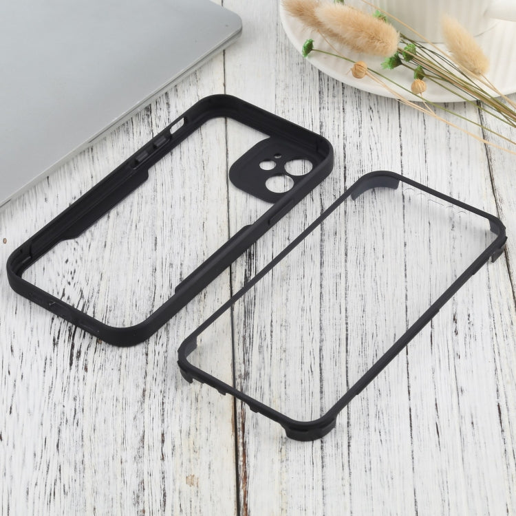 For iPhone 12 Acrylic + TPU 360 Degrees Full Coverage Shockproof Protective Case