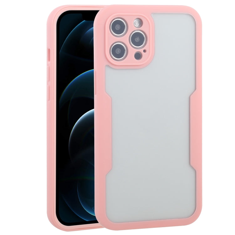 For iPhone 12 Pro Max Acrylic + TPU 360 Degrees Full Coverage Shockproof Protective Case