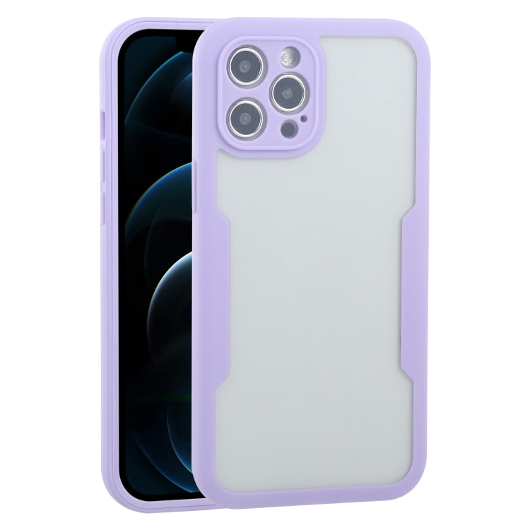 For iPhone 12 Pro Max Acrylic + TPU 360 Degrees Full Coverage Shockproof Protective Case