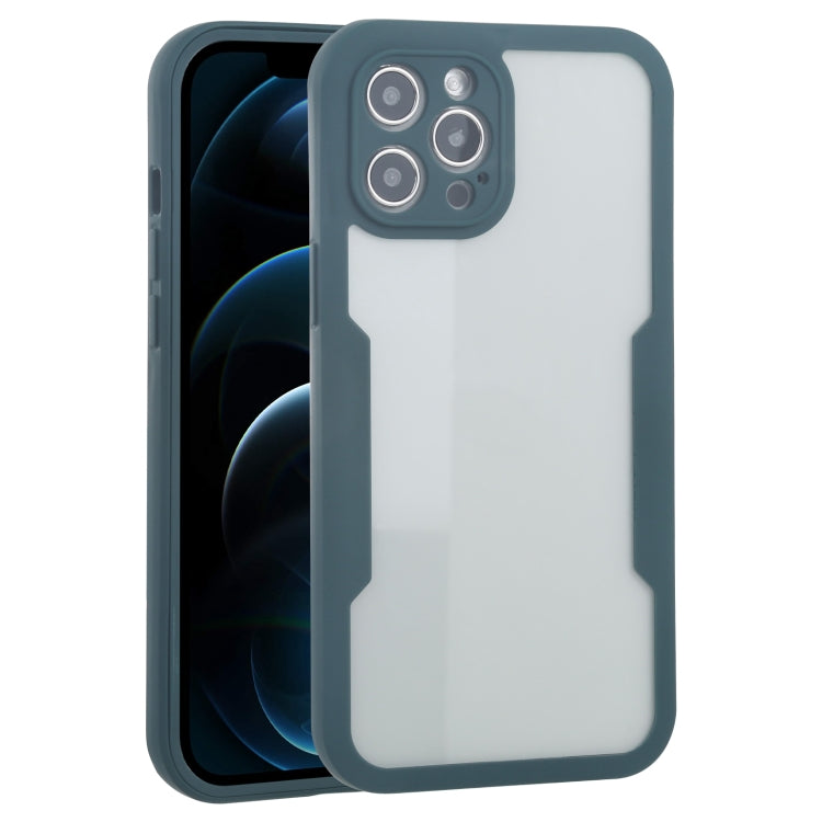 For iPhone 12 Pro Max Acrylic + TPU 360 Degrees Full Coverage Shockproof Protective Case