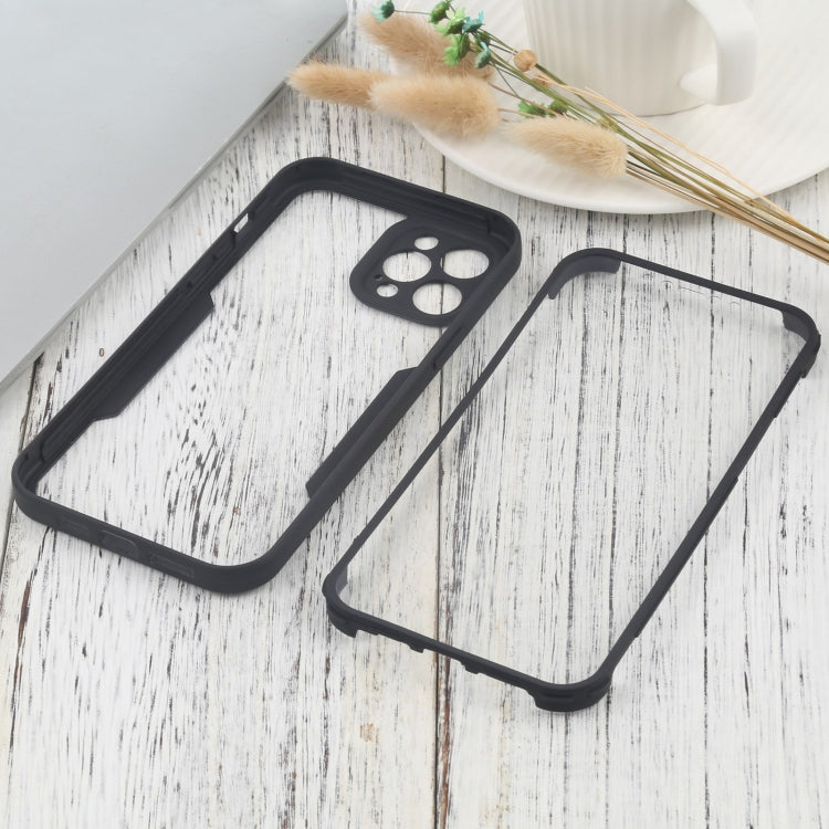 For iPhone 12 Pro Max Acrylic + TPU 360 Degrees Full Coverage Shockproof Protective Case
