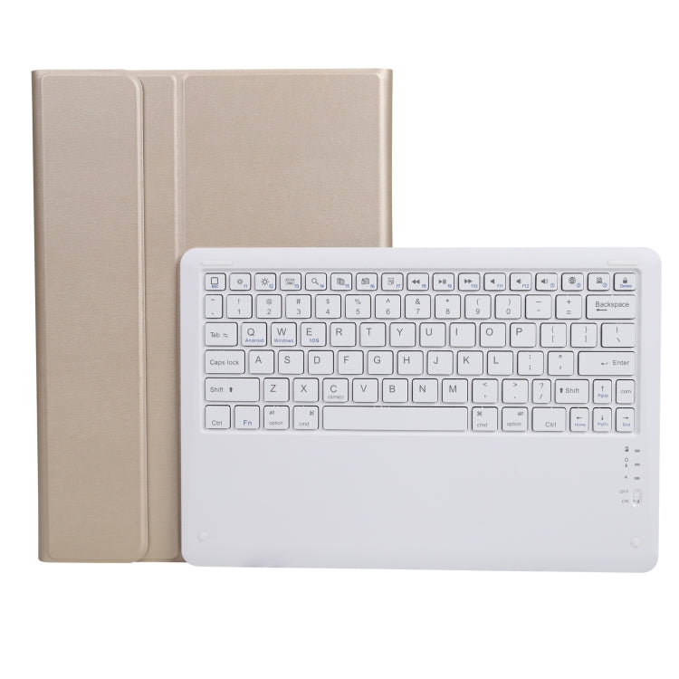 A126 For Huawei MatePad Pro 12.6 2021 Sheep Texture Ultra-thin Bluetooth Keyboard Horizontal Flip Leather Tablet Case with Holder