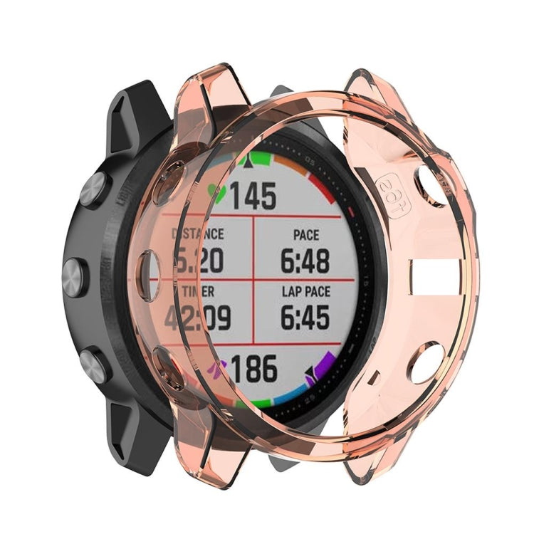 For Garmin Fenix 6S / 6S Pro Smart Watch Half Coverage TPU Protective Case