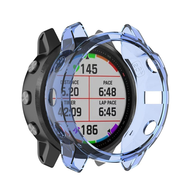 For Garmin Fenix 6S / 6S Pro Smart Watch Half Coverage TPU Protective Case