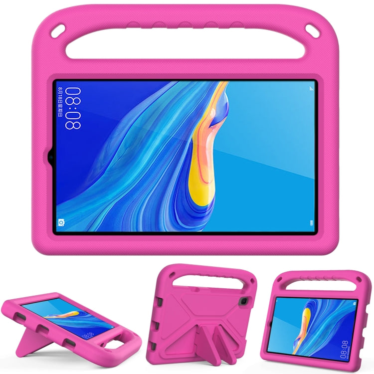 For Huawei MediaPad M6 8.4 Handle Portable EVA Shockproof Anti Falling Protective Case with Triangle Holder
