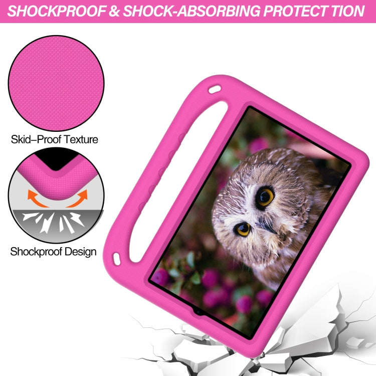For Huawei MediaPad M6 8.4 Handle Portable EVA Shockproof Anti Falling Protective Case with Triangle Holder