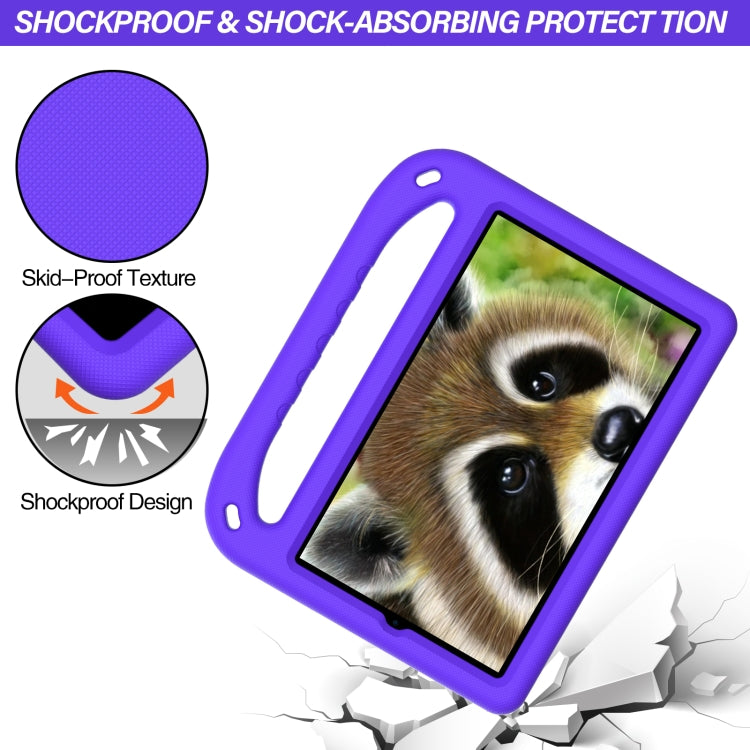 For Huawei MediaPad M6 8.4 Handle Portable EVA Shockproof Anti Falling Protective Case with Triangle Holder