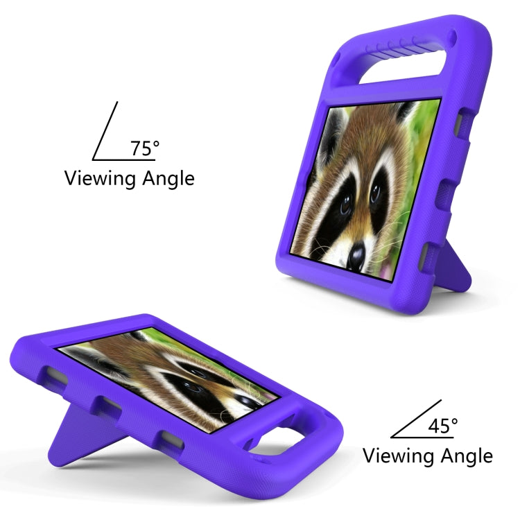 For Huawei MediaPad M6 8.4 Handle Portable EVA Shockproof Anti Falling Protective Case with Triangle Holder