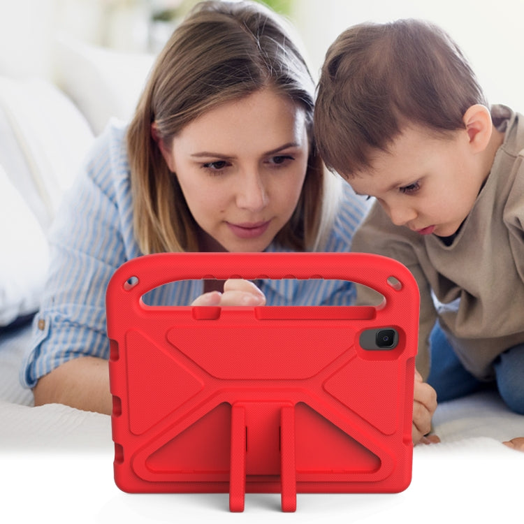 For Samsung Galaxy Tab A 8.4 2020 SM-T307U Handle Portable EVA Shockproof Anti Falling Protective Case with Triangle Holder