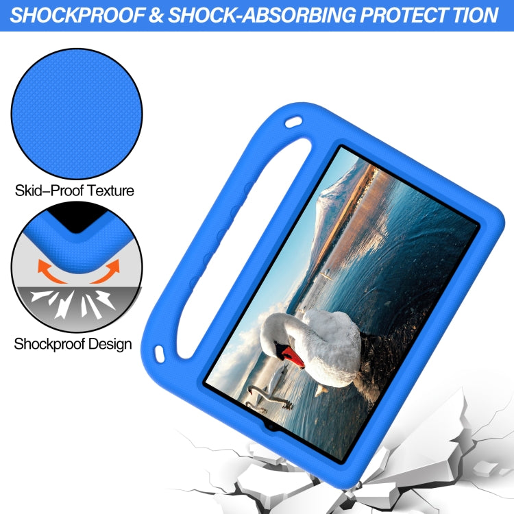 For Samsung Galaxy Tab A 8.4 2020 SM-T307U Handle Portable EVA Shockproof Anti Falling Protective Case with Triangle Holder